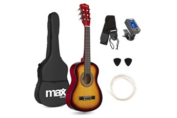 Max SoloArt Pack Guitare Classique Junior 1/4 - Sunburst, Enfant 4 à 6 ans Très bon état N/A reconditionné disponible sur Darty | Dero