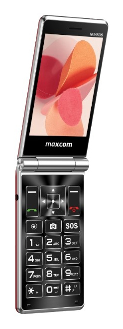 MaxCom Comfort MM835 8,89 cm (3.5 ) 100 g Violet Téléphone pour seniors - Bon état Bon état Maxcom reconditionné disponible sur Pixmania