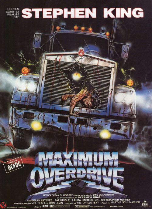 Maximum Overdrive AFFICHE CINEMA ORIGINALE État correct N/A reconditionné disponible sur Fnac