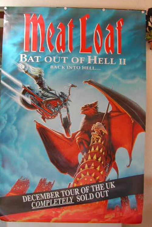 Meat Loaf - 101x152 cm - AFFICHE / POSTER État correct N/A reconditionné disponible sur Fnac
