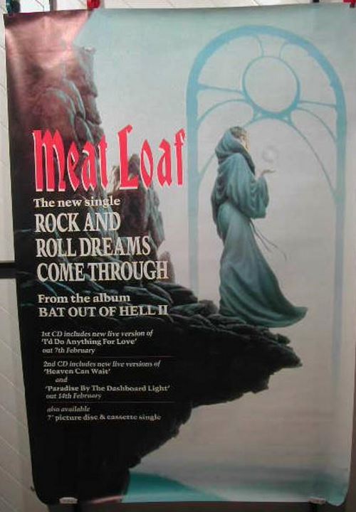 Meat Loaf - 102x150 cm - AFFICHE / POSTER État correct N/A reconditionné disponible sur Fnac