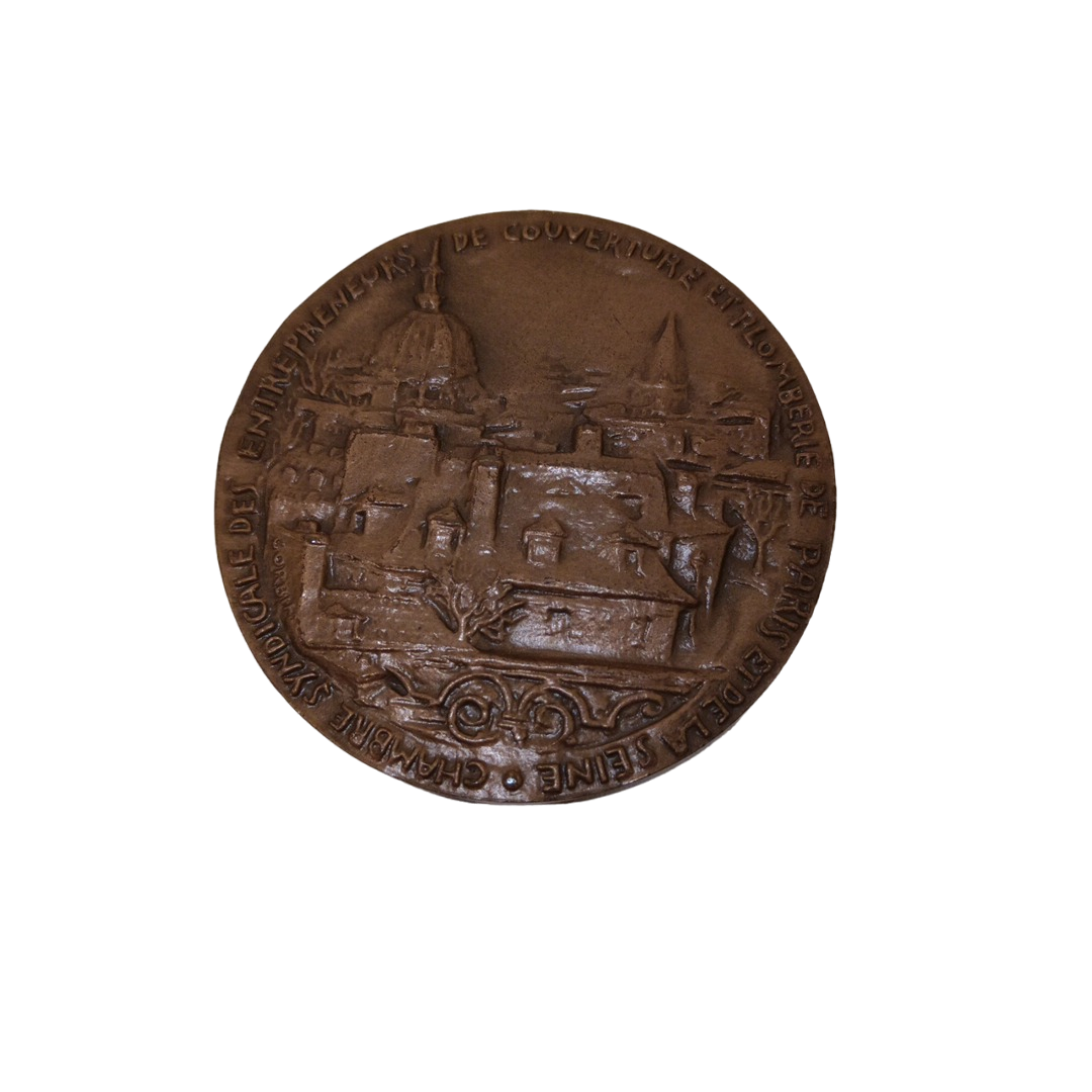 Acheter Médaille chambre syndicale des entrepreneur de couverture Très bon état - 10,00 € Médaille chambre syndicale des entrepreneur de couverture Très bon état reconditionné disponible sur Label Emmaüs