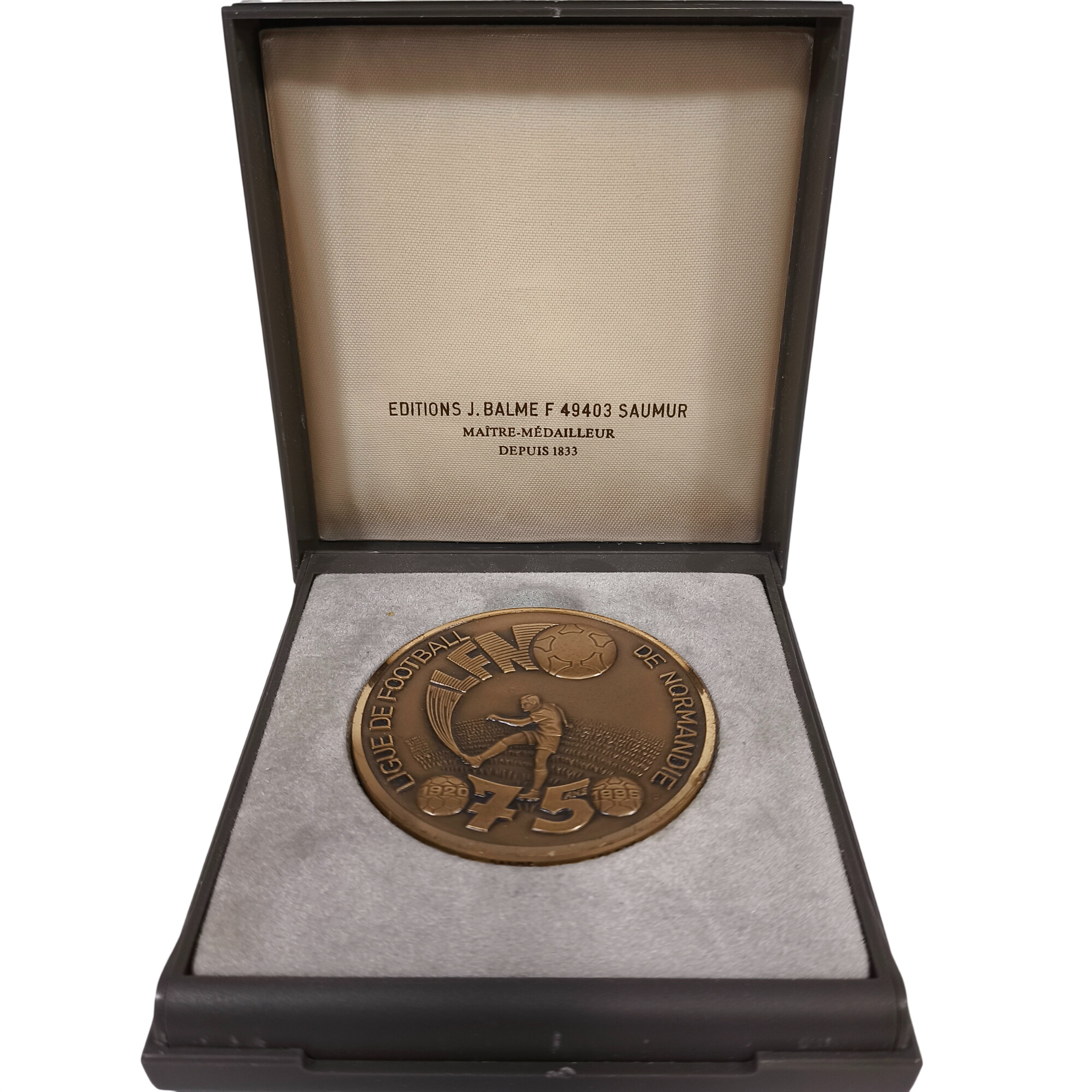 Acheter Médaille de bronze 75 ans LFN - J.Balme Très bon état - 11,20 € Médaille de bronze 75 ans LFN - J.Balme Très bon état reconditionné disponible sur Label Emmaüs