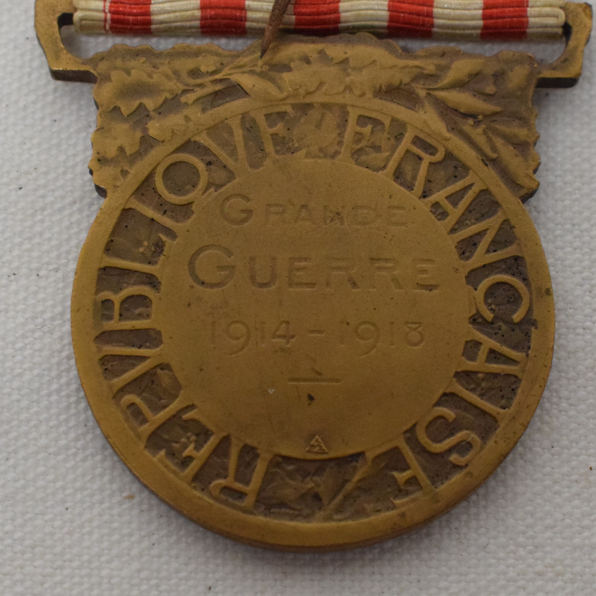 Voir photo 4 de Médaille militaire Grande Guerre 1914-1918 Médaille militaire Grande Guerre 1914-1918 État correct reconditionné photo 4
