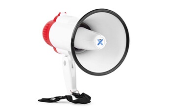 MEG025 Mégaphone Compact 25W, Idéal pour Manifestations et Matchs Sportifs - Jusqu'à 800 Mètres Très bon état Vonyx reconditionné disponible sur Darty | Dero