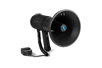 MEG075 Mégaphone 75W avec Batterie Incluse, Idéal pour Manifestations et Matchs Sportifs - Jusqu'à 1,3 km, Micro Main Détachable Très bon état Vonyx reconditionné disponible sur Darty