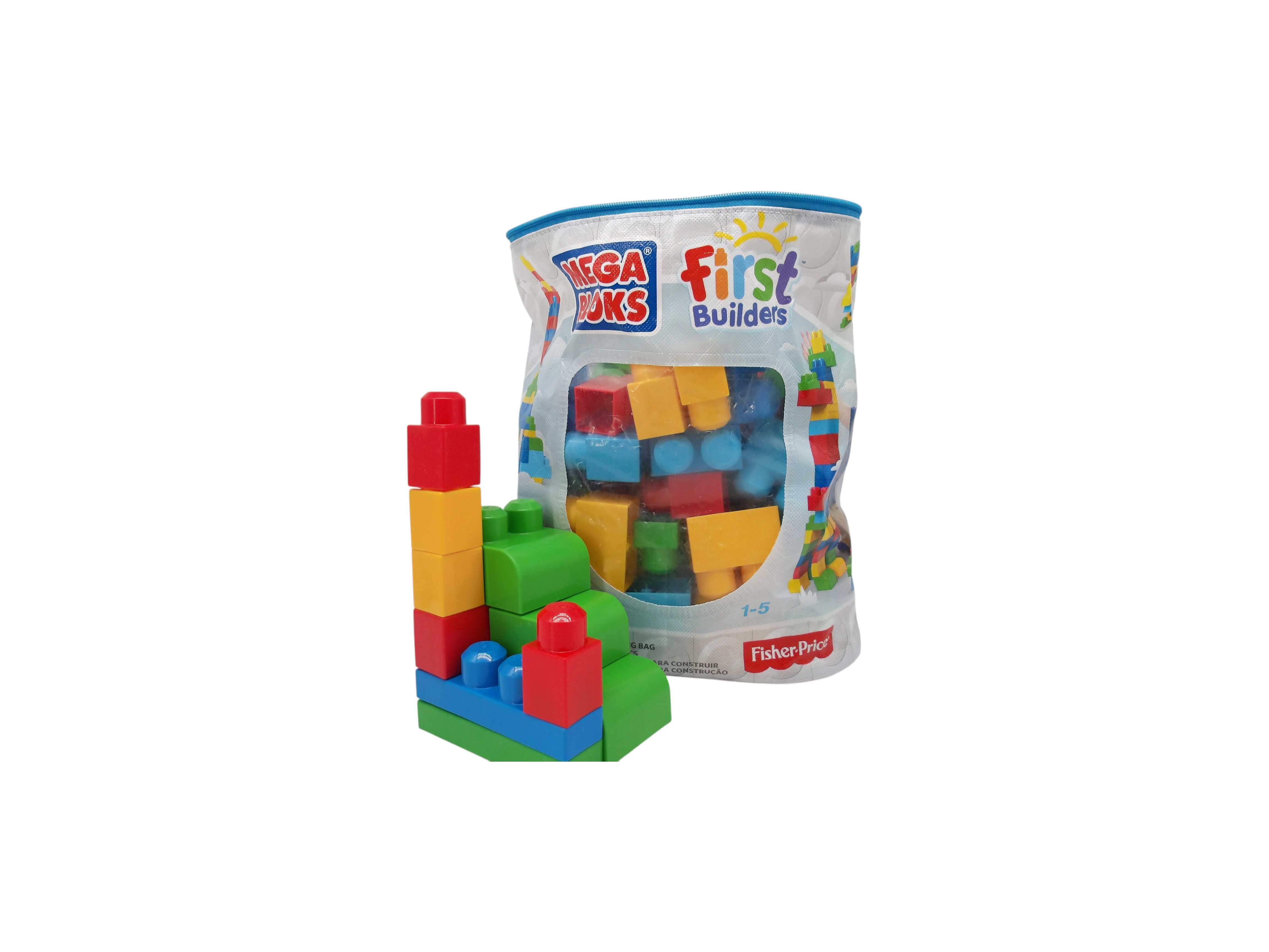 Voir photo 2 de Mega Bloks - Sac 80 pièces Mega Bloks - Sac 80 pièces Très bon état reconditionné photo 2