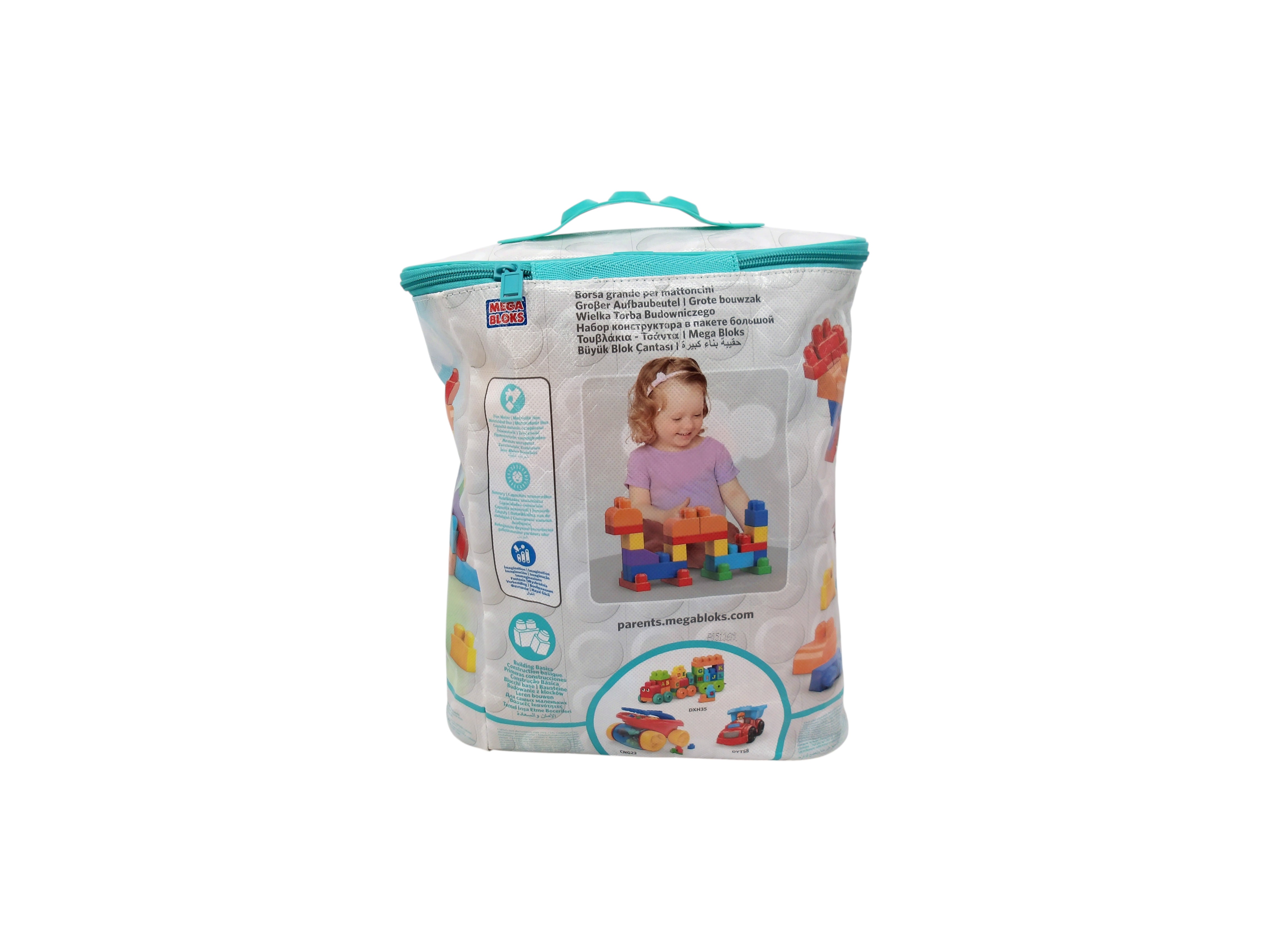 Voir photo 3 de Mega Bloks - Sac medium 60 briques Mega Bloks - Sac medium 60 briques Très bon état reconditionné photo 3