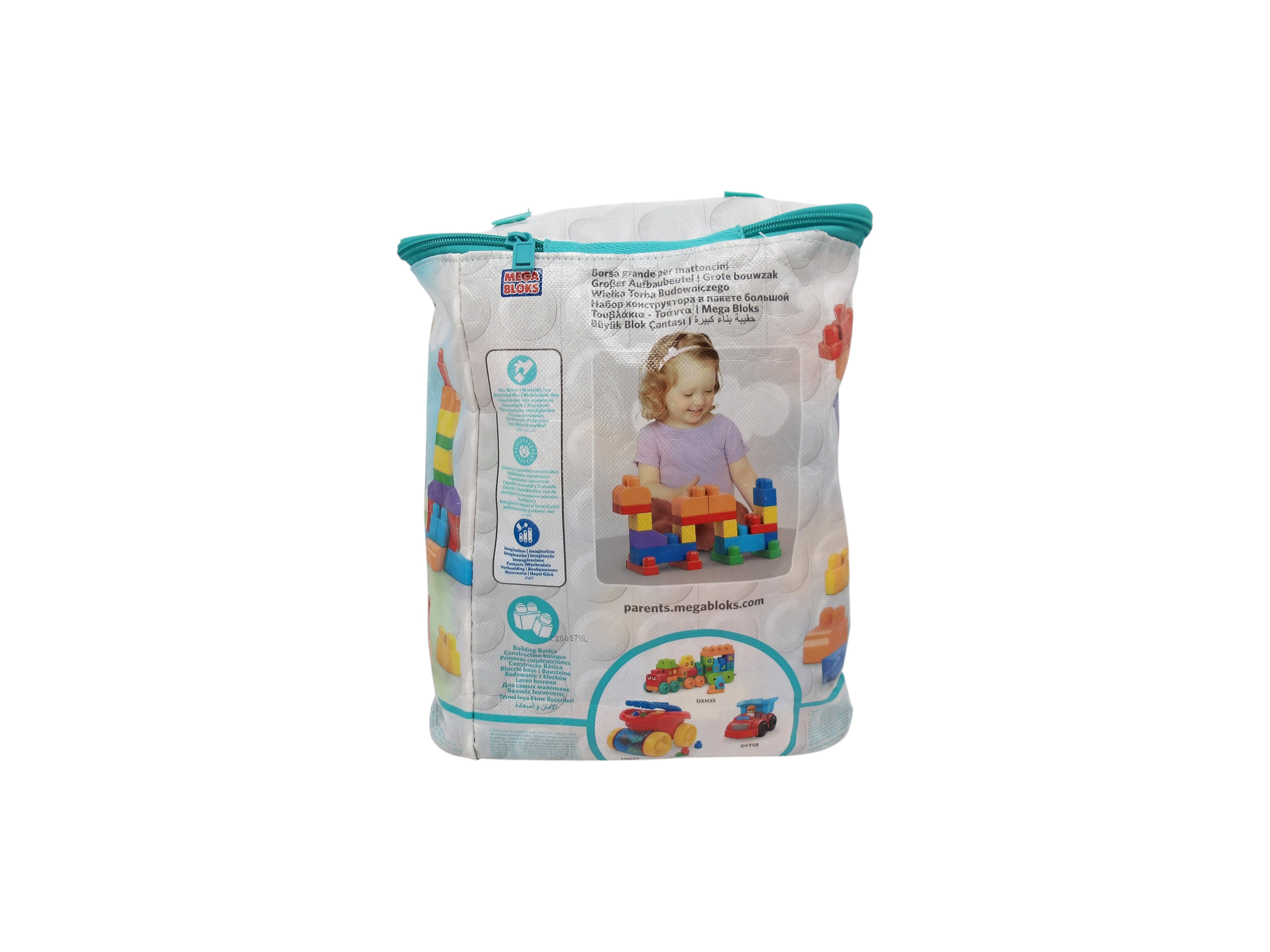 Voir photo 3 de Mega Bloks - Sac medium 60 briques Mega Bloks - Sac medium 60 briques Très bon état reconditionné photo 3