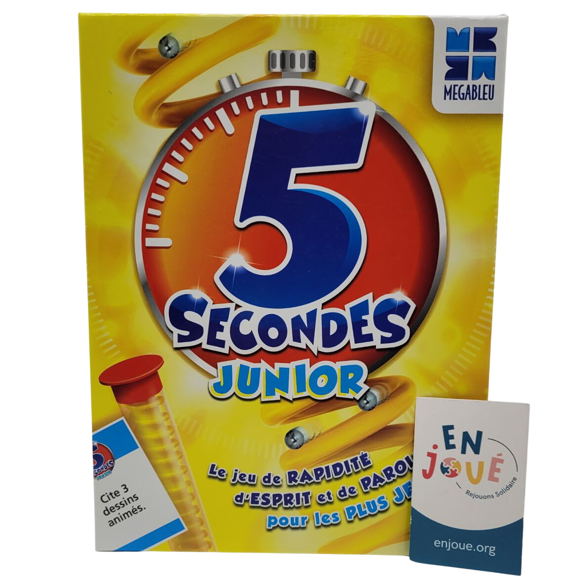 Acheter Megableu- 5 Secondes Junior à partir de 6 ans. Bon état - 11,00 € Megableu- 5 Secondes Junior à partir de 6 ans. Bon état reconditionné disponible sur Label Emmaüs