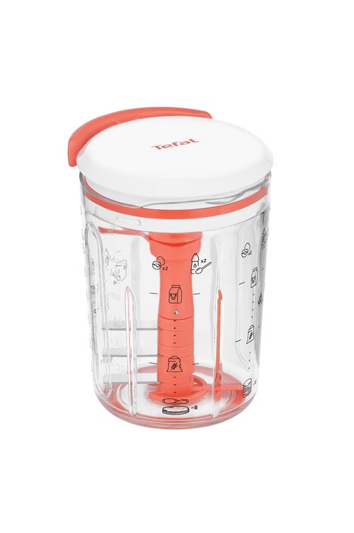 Mélangeur pâte à crêpes Tefal Crepes Express K1844404 900 ml Blanc Corail État correct Tefal reconditionné disponible sur Fnac