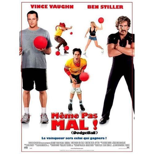 Même pas mal (Dodgeball) - 2004 - Ben Stiller, Christine Taylor - 40x60cm - Affiche de cinéma originale pliée État correct N/A reconditionné disponible sur Fnac
