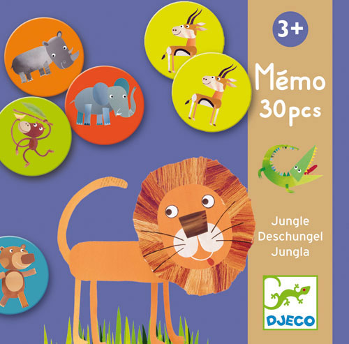 Mémo jungle Djeco État correct N/A reconditionné disponible sur Fnac
