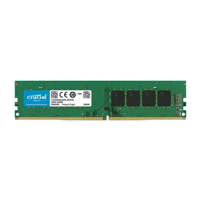 Mémoire DDR4-3200 MT/S (PC4-25600) CL22 DRX8 UNBUFFERED DIMM 288P 32GB - Noir Reconditionné - 290,46 € Mémoire DDR4-3200 MT/S (PC4-25600) CL22 DRX8 UNBUFFERED DIMM 288P 32GB - Noir Reconditionné Crucial reconditionné disponible sur Cdiscount Seconde Vie