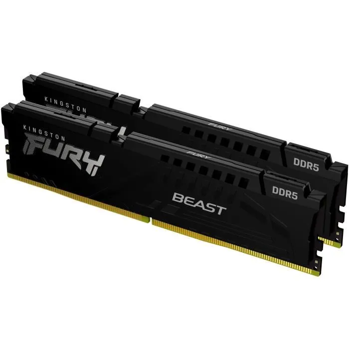 Mémoire DDR5 - KINGSTON - FURY Beast EXPO - 32 Go (2 x 16 Go) - 6000 Mhz - CL30 Reconditionné - 449,00 € Mémoire DDR5 - KINGSTON - FURY Beast EXPO - 32 Go (2 x 16 Go) - 6000 Mhz - CL30 Reconditionné Kingston reconditionné disponible sur Cdiscount Seconde Vie