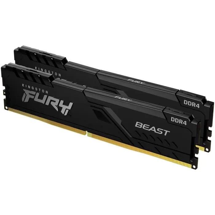 Mémoire Kingston FURY Beast 64 Go (2 x 32 Go) DDR4 3200 MHz CL16 Reconditionné - 449,90 € Mémoire Kingston FURY Beast 64 Go (2 x 32 Go) DDR4 3200 MHz CL16 Reconditionné Kingston reconditionné disponible sur Cdiscount Seconde Vie