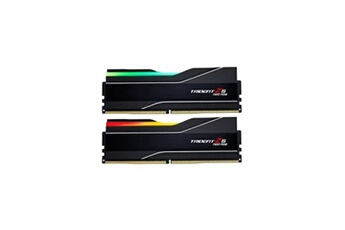 Mémoire RAM Trident Z5 Neo RGB F5-6000J3040G32GX2-TZ5NR 64Go (2x32Go) DDR5 6000MHz CL40 Noir Bon état G.Skill reconditionné disponible sur Darty
