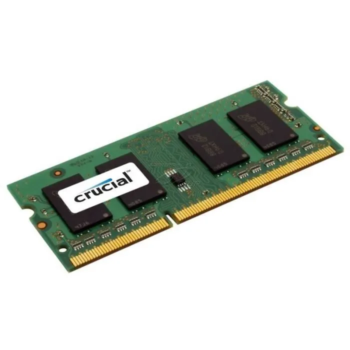 Mémoire SODIMM DDR4 - CRUCIAL - 8 Go - 2400 MHz - CL=17 - NON-ECC - Single Ranked Reconditionné - 54,90 € Mémoire SODIMM DDR4 - CRUCIAL - 8 Go - 2400 MHz - CL=17 - NON-ECC - Single Ranked Reconditionné Crucial reconditionné disponible sur Cdiscount Seconde Vie
