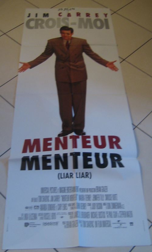 Menteur AFFICHE CINEMA ORIGINALE État correct reconditionné disponible sur Fnac
