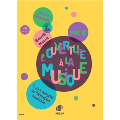 Menut Benoît et Chépélov Pierre - L'ouverture à la musique Volume 8 +CD --- Formation musicale État correct reconditionné disponible sur Fnac