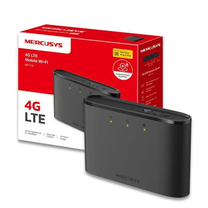 MERCUSYS TP-Link MT110 Routeur 4G Nano SIM WiFi N300Mbps Portable  Hotspot 4G Batterie durant 10 Heures - Reconditionné Reconditionné Mercusys reconditionné disponible sur Cdiscount Seconde Vie
