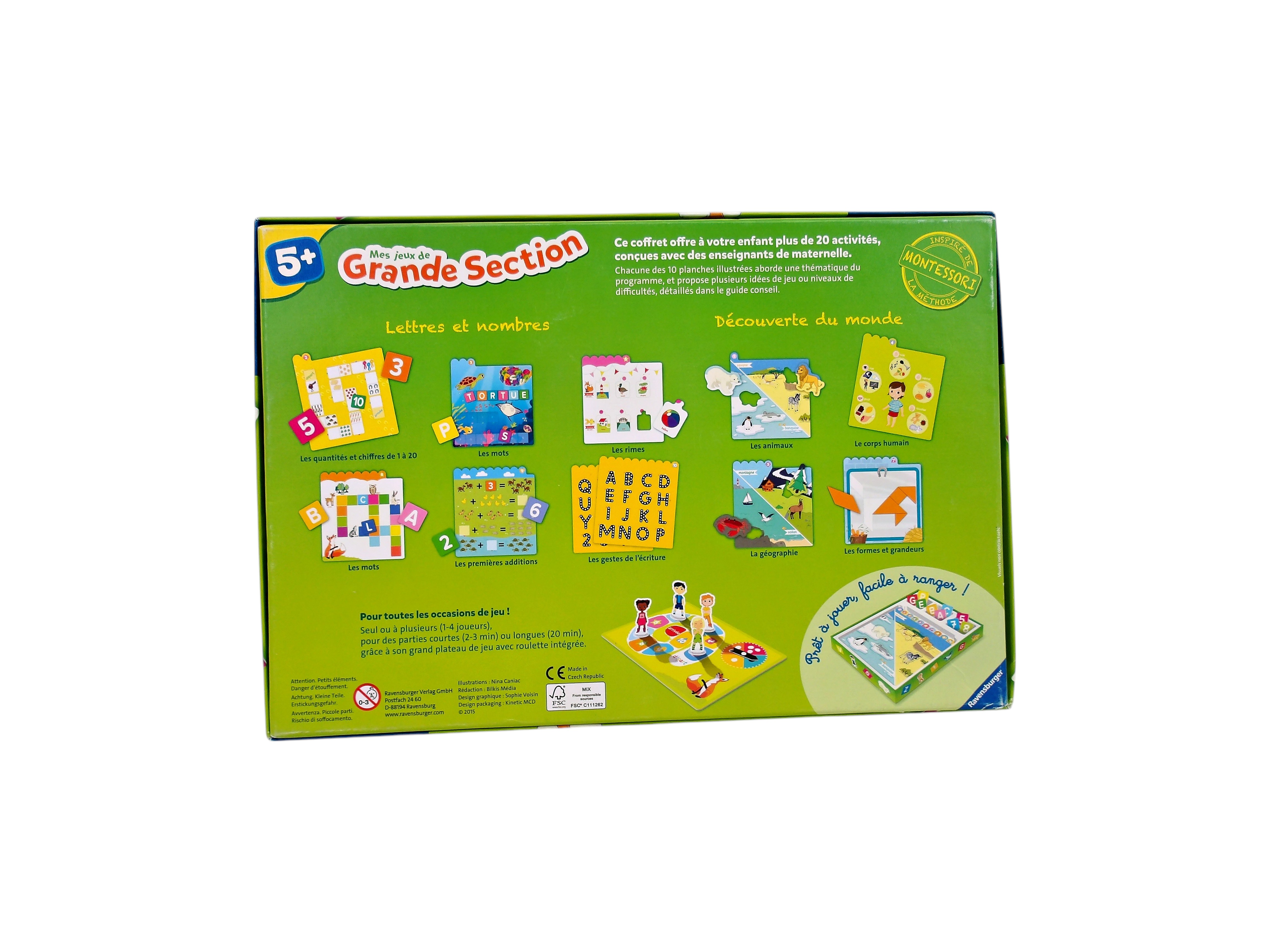 Voir photo 2 de Mes jeux de grande section- Édition 2015 Mes jeux de grande section- Édition 2015 Très bon état reconditionné photo 2