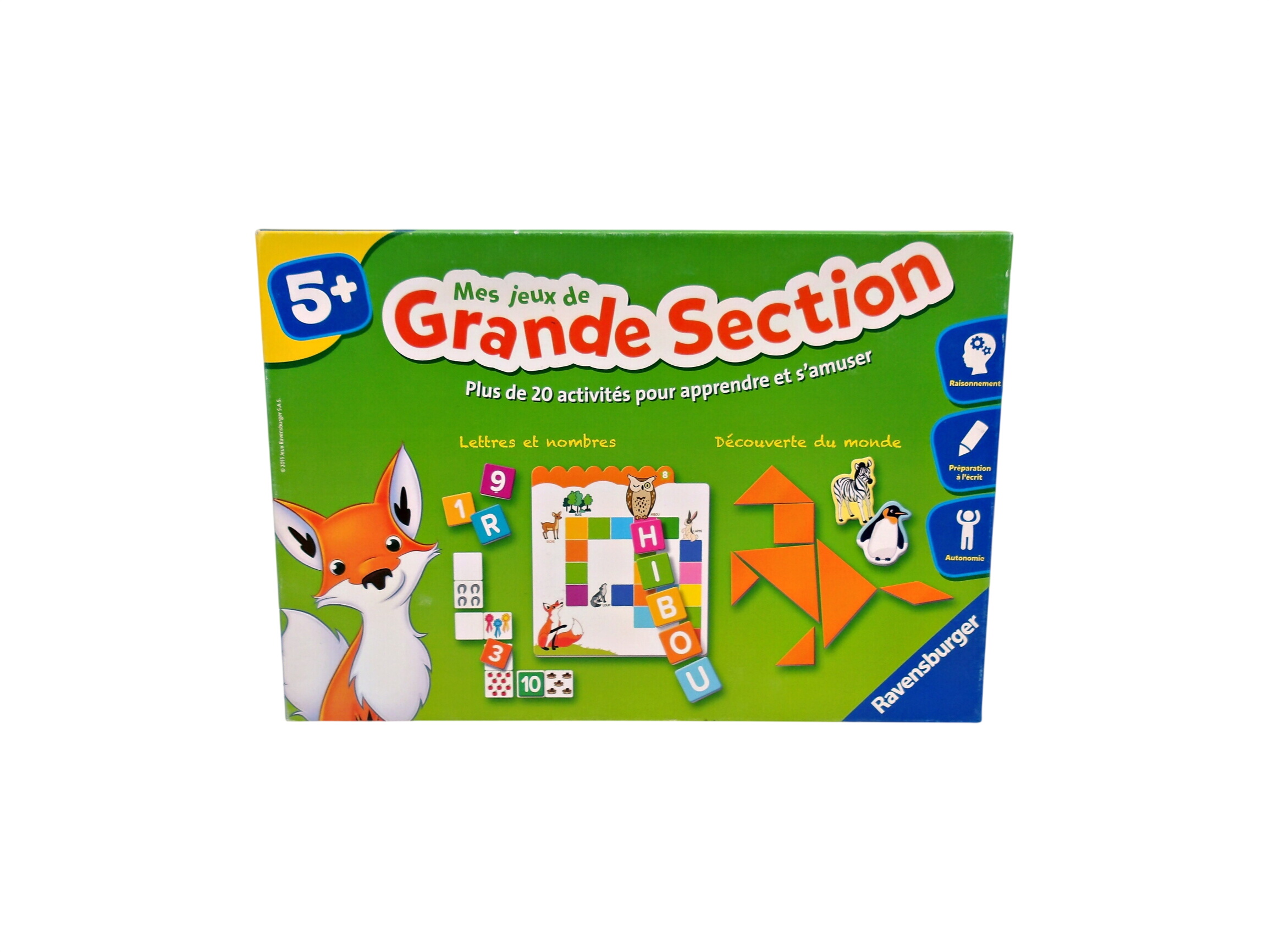 Mes jeux de grande section- Édition 2015 Parfait état - 18,20 € Mes jeux de grande section- Édition 2015 Parfait état reconditionné disponible sur Label Emmaüs