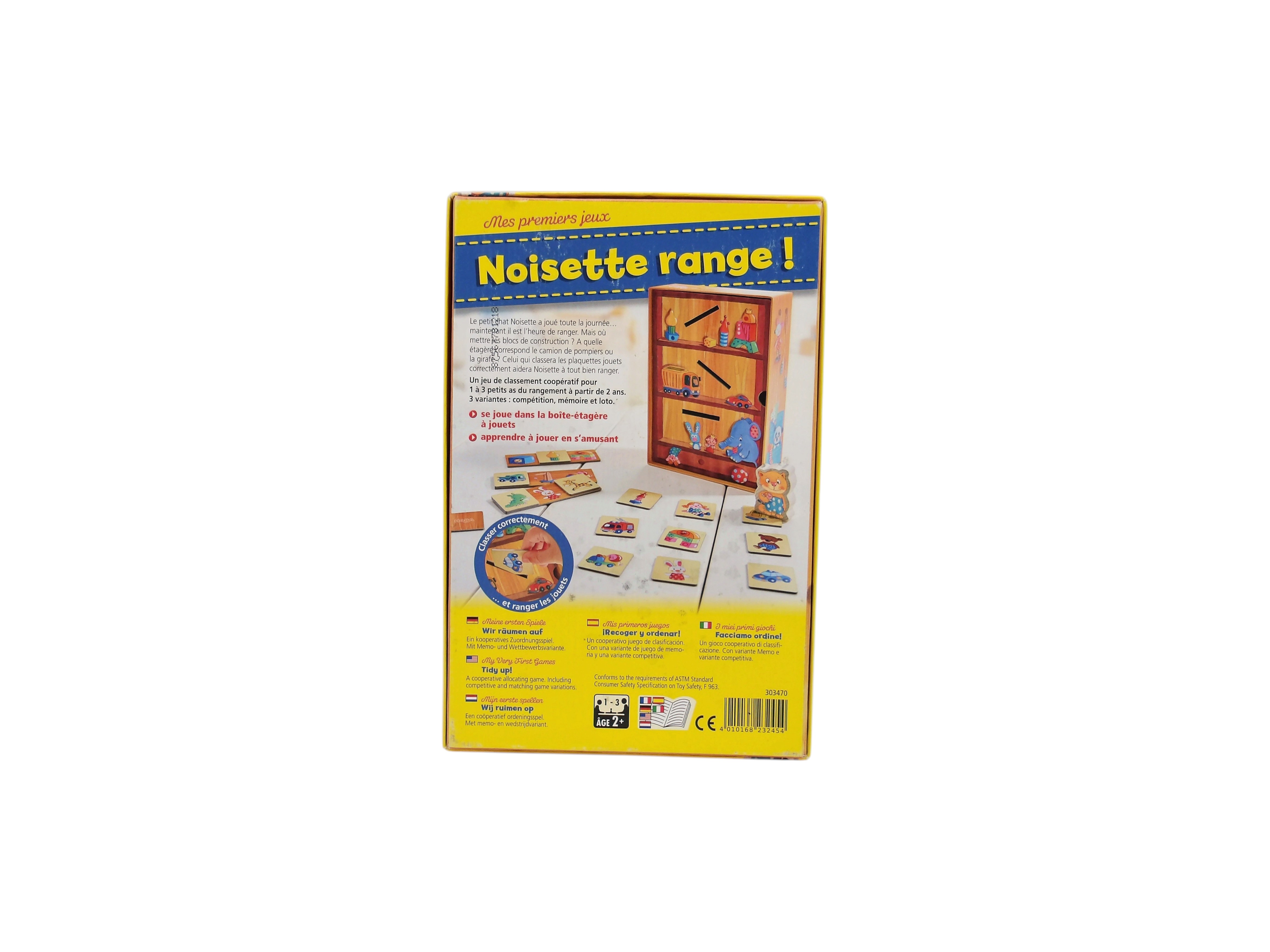 Voir photo 2 de Mes premiers jeux - Noisette range Mes premiers jeux - Noisette range Parfait état reconditionné photo 2
