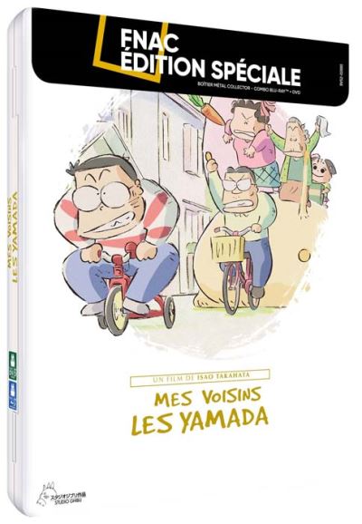Mes voisins les Yamada Boîtier Métal Exclusivité Fnac Combo Blu-ray DVD État correct reconditionné disponible sur Fnac