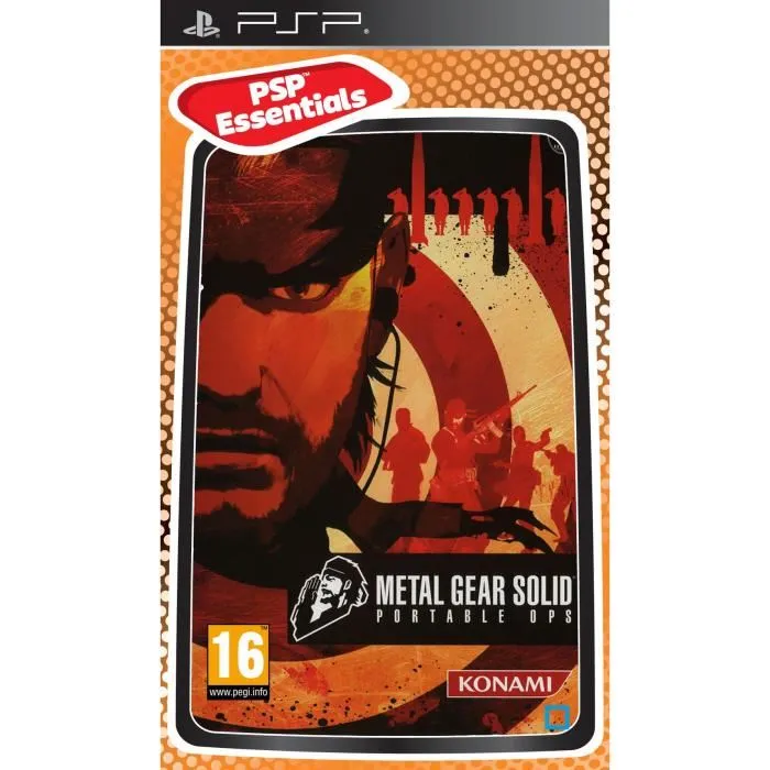 METAL GEAR SOLID: PORTABLE OPS ESSENTIAL / PSP Reconditionné - 14,95 € METAL GEAR SOLID: PORTABLE OPS ESSENTIAL / PSP Reconditionné Konami reconditionné disponible sur Cdiscount Seconde Vie