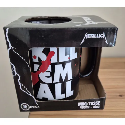 Metallica Mug / Tasse 460 Ml 16 Oz Kill Em All occasion reconditionné disponible sur Rakuten