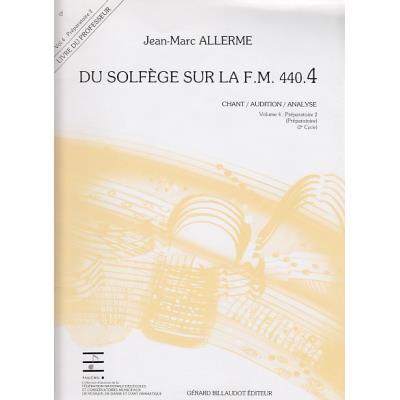 Acheter Méthodes et pédagogie BILLAUDOT ALLERME JEAN-MARC - DU SOLFEGE SUR LA FM 440.4 CHANT / AUDITION / ANALYSE (PROF.) Formation musicale - solfège État correct - 16,00 € Méthodes et pédagogie BILLAUDOT ALLERME JEAN-MARC - DU SOLFEGE SUR LA FM 440.4 CHANT / AUDITION / ANALYSE (PROF.) Formation musicale - solfège État correct reconditionné disponible sur Fnac