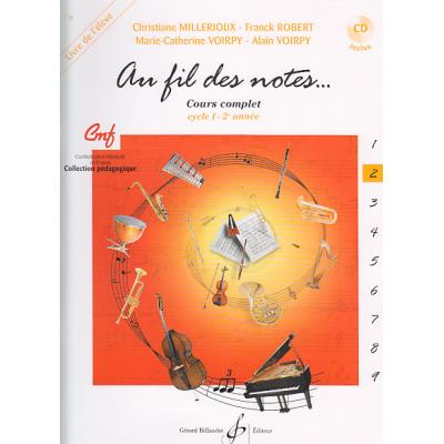 Acheter Méthodes et pédagogie BILLAUDOT AU FIL DES NOTES VOL.2 + CD - LIVRE DE L'ELEVE Formation musicale - solfège État correct - 12,29 € Méthodes et pédagogie BILLAUDOT AU FIL DES NOTES VOL.2 + CD - LIVRE DE L'ELEVE Formation musicale - solfège État correct reconditionné disponible sur Fnac