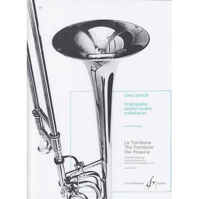 Méthodes et pédagogie BILLAUDOT SENON GILLES - 24 PETITES ETUDES MELODIQUES - TROMBONE TENOR Trombone État correct reconditionné disponible sur Fnac