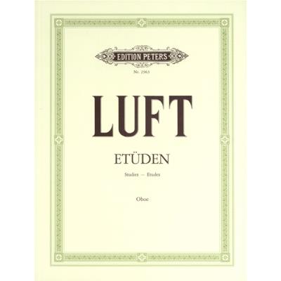 Méthodes et pédagogie EDITION PETERS LUFT JULIUS HEINRICH - 24 STUDIES - OBOE Hautbois État correct reconditionné disponible sur Fnac