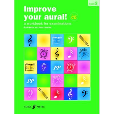 Méthodes et pédagogie FABER MUSIC HARRIS P / LENEHAN J - IMPROVE YOUR AURAL! GRADE 2 + CD - EAR TESTS Formation musicale - solfège État correct reconditionné disponible sur Fnac
