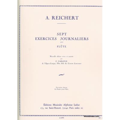 Méthodes et pédagogie LEDUC REICHERT/CARATGE - 7 EXERCICES JOURNALIERS - FLUTE Flute État correct reconditionné disponible sur Fnac
