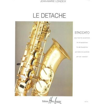 Méthodes et pédagogie LEMOINE LONDEIX J.M. - DETACHE (STACCATO) - SAXOPHONE Saxophone État correct reconditionné disponible sur Fnac