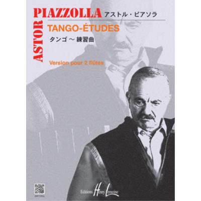 Méthodes et pédagogie LEMOINE PIAZZOLLA A. - TANGO-ETUDES (6) OU ETUDES TANGUISTIQUES - 2 FLUTES  Flute État correct reconditionné disponible sur Fnac