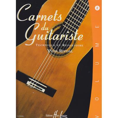 Méthodes et pédagogie LEMOINE RIVOAL YVON - CARNETS DU GUITARISTE VOL.2 Guitare acoustique État correct reconditionné disponible sur Fnac