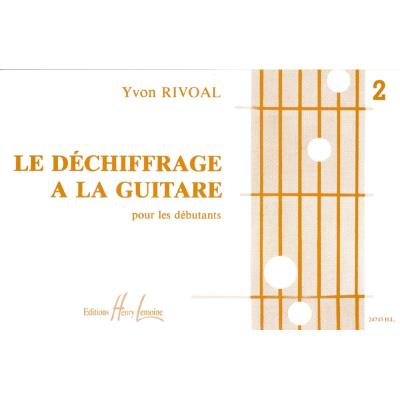 Méthodes et pédagogie LEMOINE RIVOAL YVON - DÉCHIFFRAGE À LA GUITARE VOL.2 Guitare acoustique État correct reconditionné disponible sur Fnac