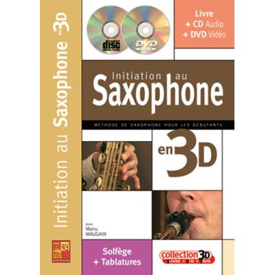 Méthodes et pédagogie PLAY MUSIC PUBLISHING MAUGAIN MANU - INITIATION AU SAXOPHONE EN 3D CD + DVD Saxophone État correct reconditionné disponible sur Fnac