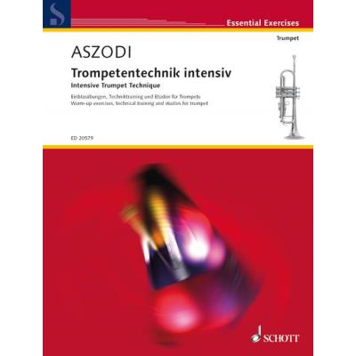 Méthodes et pédagogie SCHOTT ASZODI F.- INTENSIVE TRUMPET TECHNIQUE- TROMPETTE Trompette État correct Schott reconditionné disponible sur Fnac | Dero
