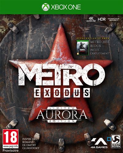 Metro Exodus Aurora Edition Limitée Xbox One État correct Koch Media reconditionné disponible sur Fnac