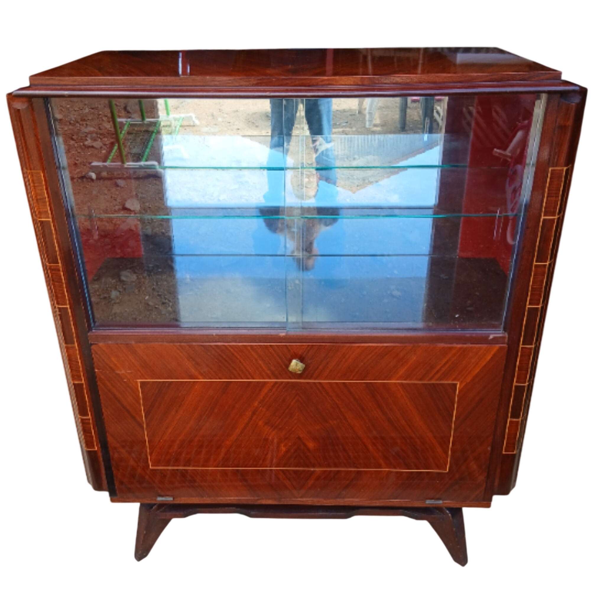 Meuble Bar style Art Déco État correct - 300,00 € Meuble Bar style Art Déco État correct reconditionné disponible sur Label Emmaüs