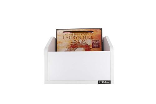 Meuble Enova Hifi Vinyle Box 120wh pour 120 vinyles Blanc État correct Enova Hifi reconditionné disponible sur Fnac