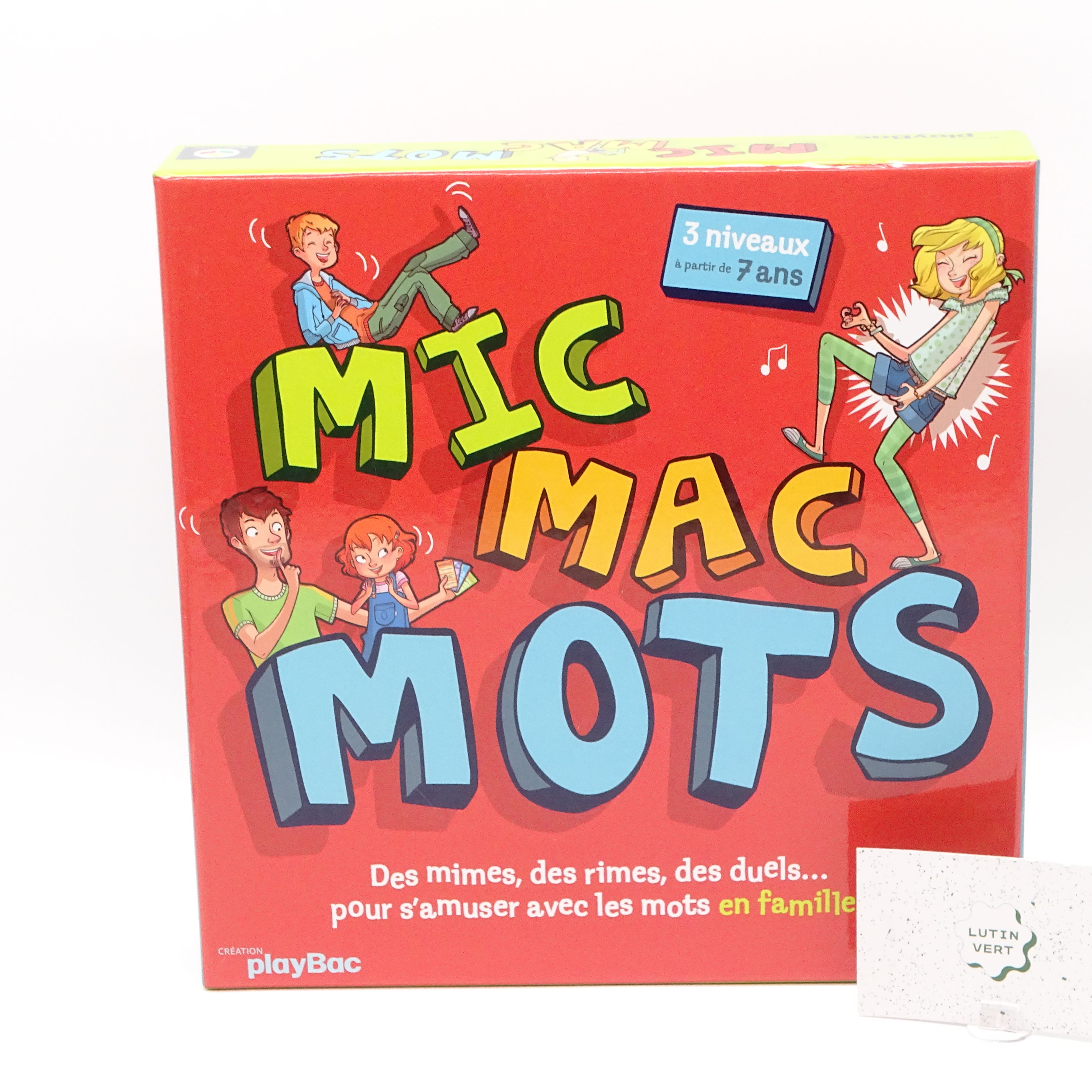 Acheter Mic mac mots d'occasion OXYBUL - Dès 7 ans | Ref 13929 Très bon état - 12,00 € Mic mac mots d'occasion OXYBUL - Dès 7 ans | Ref 13929 Très bon état reconditionné disponible sur Label Emmaüs