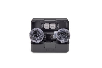 Mic Mini 2 (2 TX + 1 Mobile RX + Charging Case) Bon état DJI reconditionné disponible sur Darty