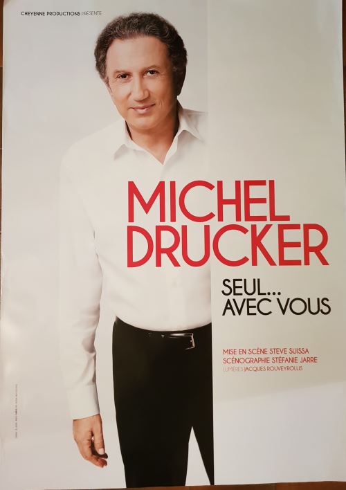 Michel DRUCKER - Seul… avec vous - AFFICHE État correct N/A reconditionné disponible sur Fnac