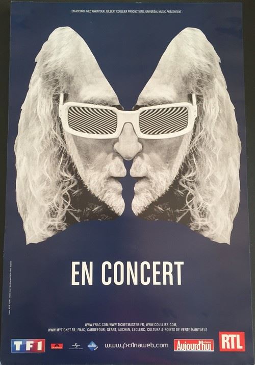 Michel POLNAREFF - 40x60 cm - AFFICHE / POSTER État correct N/A reconditionné disponible sur Fnac